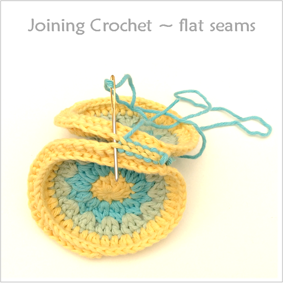 Joining Crochet ~ Flat Seams