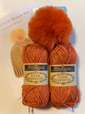 COTTON POD Charlotte Beanie Hat ~ Crochet Kit ~ 6 colourways