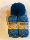 COTTON POD Charlotte Beanie Hat ~ Crochet Kit ~ 6 colourways