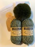 COTTON POD Charlotte Beanie Hat ~ Crochet Kit ~ 6 colourways