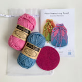 Poco Drawstring Pouch Crochet Kit ~ 2 colourways