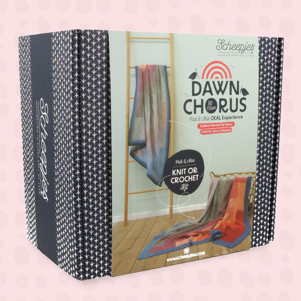 Scheepjes - Scheepjes CKAL Dawn Chorus Blauw Mees Kussen Kit - 1 Set