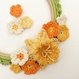 COTTON POD Crochet Pattern - Spring Wreath
