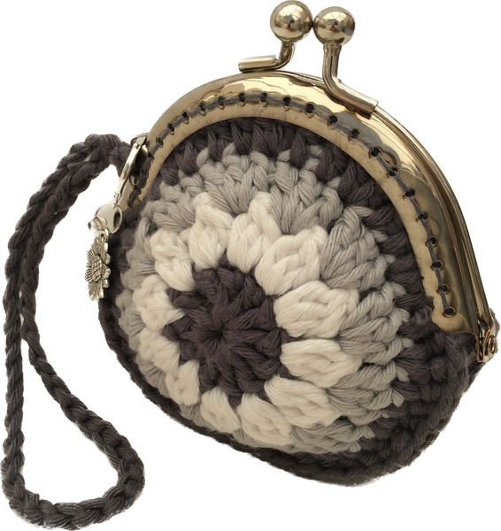 COTTON POD Crochet Pattern Flower Coin Purse – Cotton Pod