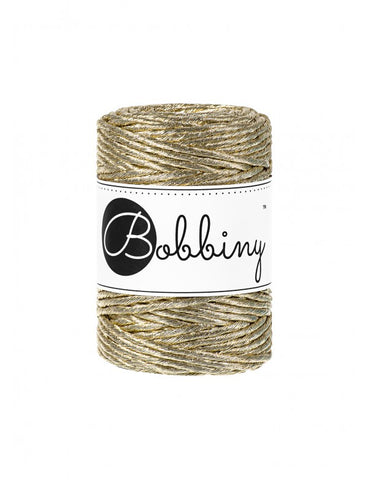 Buy Bobbiny Gold macrame cord from Cotton Pod