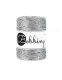 Buy Bobbiny Silver macrame cord from Cotton Pod UK