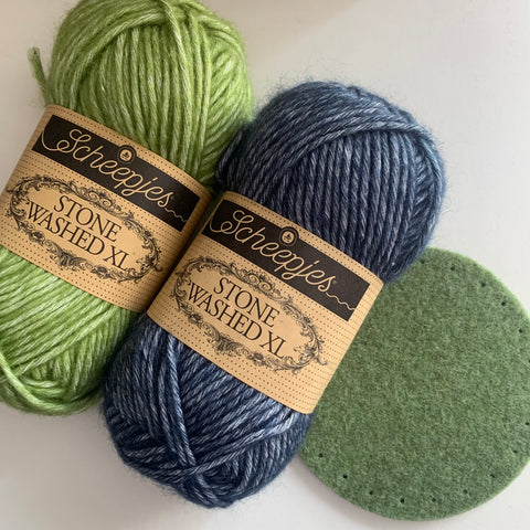 Poco Drawstring Pouch Crochet Kit ~ 6 colourways