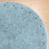 Joe's Toes Felt Circles with Punch Holes ~ two sizes