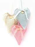 COTTON POD Crochet Kit ~ Classic Heart ~ Small