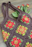 Sundrop Flower Granny Square Bag Crochet Kit