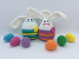 Mini Megg Bunny & the Egg Hunt Amigurumi Crochet Kit from Cotton Pod