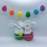 Mini Megg Bunny & the Egg Hunt Amigurumi Crochet Kit From Cotton Pod