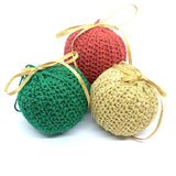 Jester Christmas Baubles Crochet kit from Cotton Pod UK