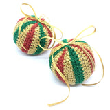 Jester Christmas Baubles Crochet kit from Cotton Pod UK