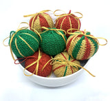 Jester Christmas Baubles Crochet kit from Cotton Pod UK