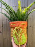 Poco Drawstring Bag Crochet Pattern & Kits from Cotton Pod UK