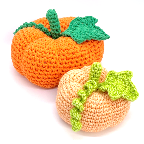 Crochet Pumpkin Pattern by Cotton Pod