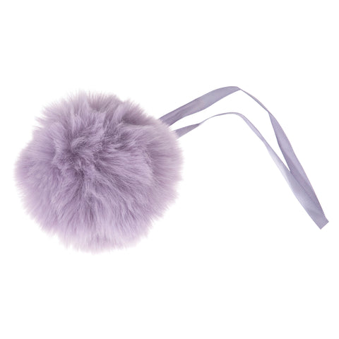 Trimits 11cm Faux Fur pom pom Lilac