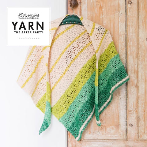 SCHEEPJES ~ YARN After The Party - FOREST VALLEY SHAWL Crochet Pattern Booklet