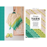 SCHEEPJES ~ YARN After The Party - FOREST VALLEY SHAWL Crochet Pattern Booklet