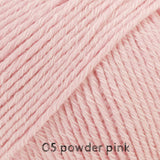 DROPS Cotton Merino 05 powder pink ~ buy at Cotton Pod