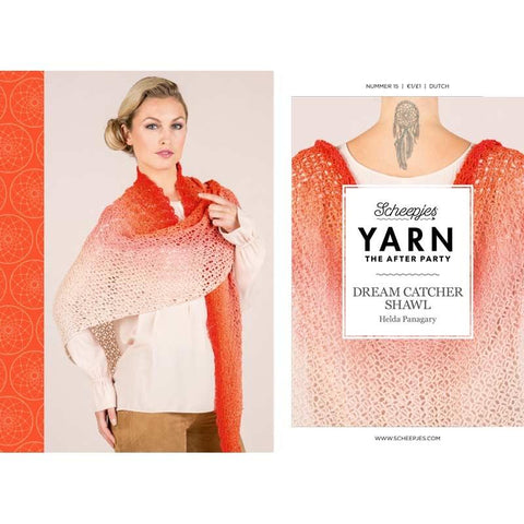 Buy Yarn After the Party Dream Catcher Shawl crochet pattern booklet from Cotton Pod UK