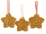 Christmas Stars Crochet pattern Cotton Pod