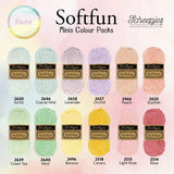 Buy / Shop Scheepjes Softfun Colourpack - PASTEL 