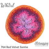 Buy Scheepjes Whirl from Cotton Pod UK 764 Red Velvet Sunrise