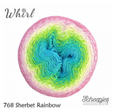 Buy Scheepjes Whirl from Cotton Pod UK.  Sherbert Rainbow