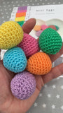 Buy Mini Eggs Crochet Kit by Cotton Pod UK