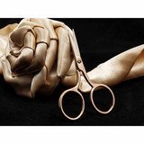 HEMLINE Premium Embroidery Rose Gold Scissors ~ 67mm (2.5")