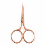 HEMLINE Premium Embroidery Rose Gold Scissors ~ 67mm (2.5")