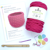 CROCHET GIFT SET ~ Cross Stitch Crochet Basket from Cotton Pod UK Crochet Kit