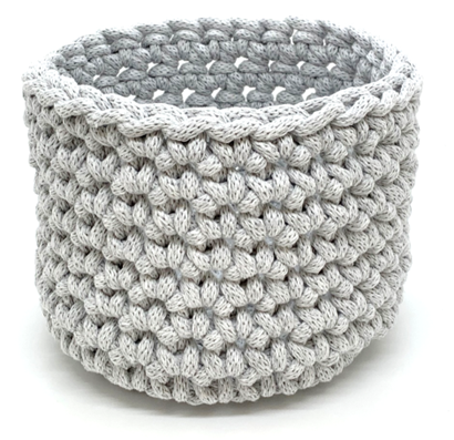 COTTON POD Beginner's Basket ~ Crochet Pattern (PDF DOWNLOAD)
