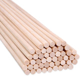 Dowel Rod ~ Natural unfinished wood ~ 30cm x 6mm