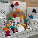 RAINBOW OF LOVE GARLAND Crochet Kit by Cotton Pod