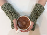 COTTON POD Crochet Pattern ~ Whitstable Wrist Warmers (PDF Download)