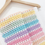 Crochet Candy Stripe Baby Blanket Kit from Cotton Pod UK