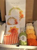 Spring Wreath Crochet Kit by Cotton Pod