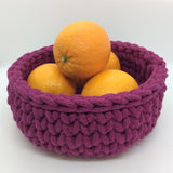 CROCHET GIFT SET ~ Knit Stitch Basket Duo from Cotton Pod UK
