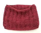 Cotton Pod Pattern - Kate - lazy rib cowl