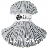 Buy Bobbiny 5mm Braided Cord from Cotton Pod UK  Light grey