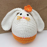 Megg Easter Egg Bunny Crochet pattern by Cotton Pod, DROPS Paris