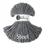 Buy Bobbiny 5mm Braided Cord from Cotton Pod UK Steel