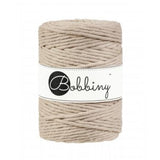 Buy Bobbiny 5mm Macramé Cord Beige from Cotton Pod UK