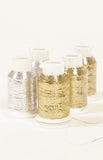Buy Drops Glitter thread Gold & Silver from Cotton Pod UK