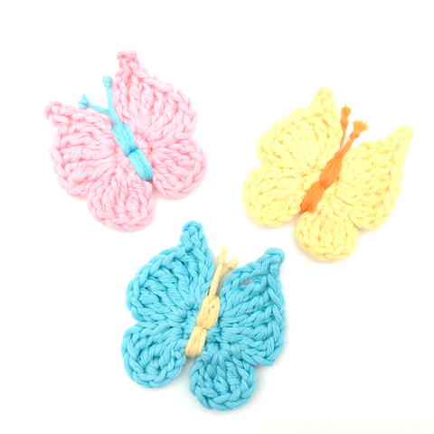 COTTON POD Crochet Pattern ~ Honour Butterfly