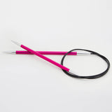 Knit Pro ZING ~ circular knitting needles ~ 80cm long