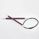 Knit Pro ZING ~ circular knitting needles ~ 80cm long